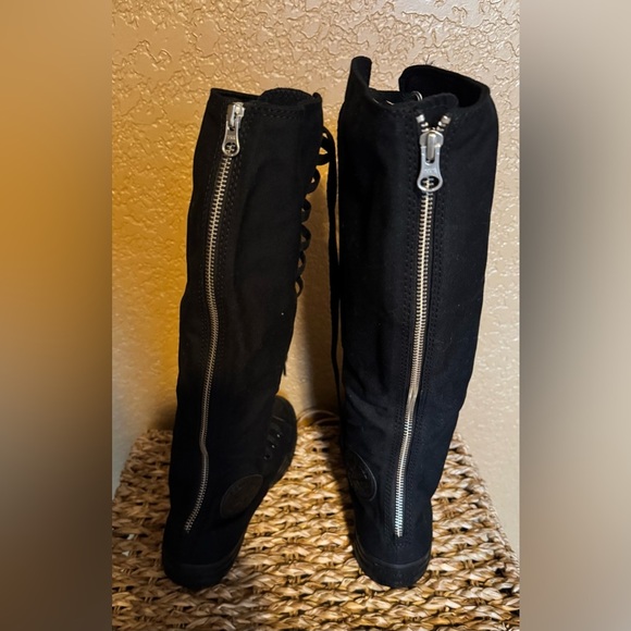 Converse Chuck Taylor All Star XXHi 7.5
Women/5.5 Men Black Knee Hi Punk Grunge - Picture 4 of 13